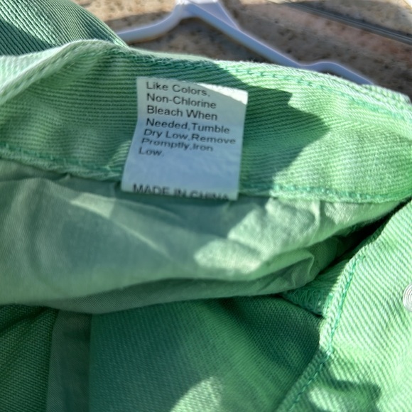 SHEIN W31 Green Flare Jeans. - Picture 5 of 6